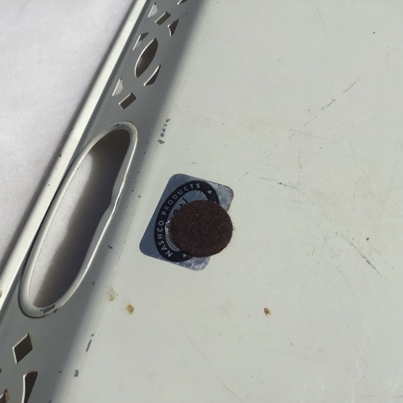 Nashco MCM Tole Metal Serving Tray - Picture 3 of 7